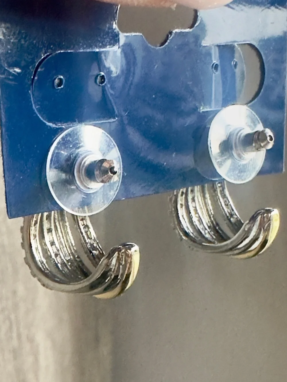 Multi-Band Small Hoop Earrings